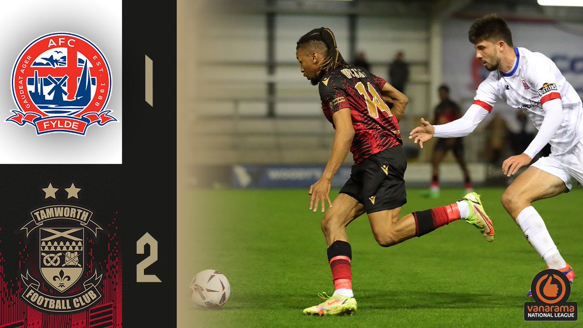 tamworthfc's tweet photo. 🎬 HIGHLIGHTS 🎬
#FYLTAM ⚪️ 1-2 🔴
▶️ Highlights from our win against AFC Fylde in @thevanaramanl are out now, visit our YouTube channel to view the match highlights:
🔗 https://t.co/nfMU8avqL4
#COYL 🐑⚽️ | #nationalleague • #tamworthfc • #lambs • #bristolstreetmotors https://t.co/e4GHIrcSLZ
