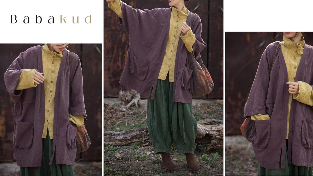 gervele_art's tweet image. Timeless Linen Solid Color Long Cardigan babakud.com/collections/fo……
Enjoy a FREE Gift with every order! 
#LinenCardigan #SolidColorStyle #FallLayering #TimelessFashion #BabakudStyle #EffortlessElegance #SustainableFashion #CozyLayers