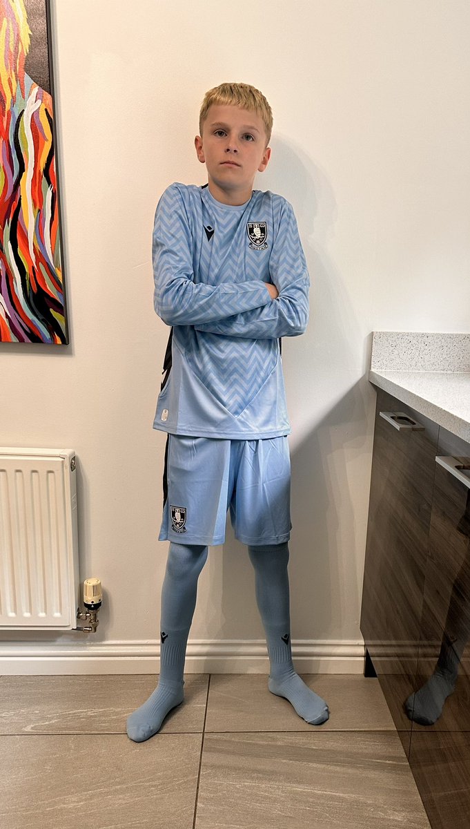 Heart4TheOceans's tweet photo. My gorgeous son on his first day in Y8, and his new @swfc  goalie kit, which I got him today after having a pretty crap few weeks.
How he copes, I do not know.

#bullying #bullyingisnotok #swfc #wawaw #uto https://t.co/xt7njkzJ4W