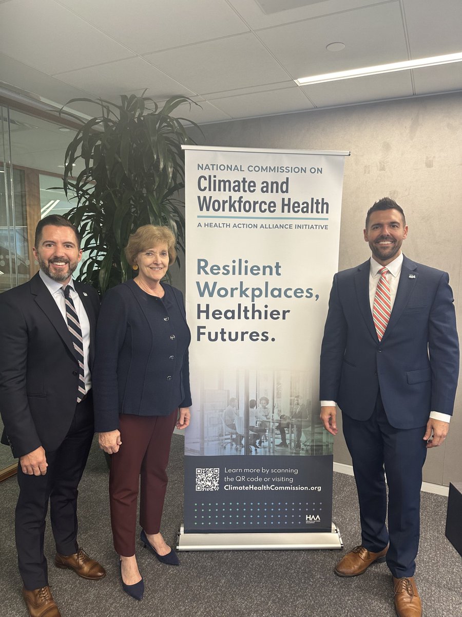 Judy Monroe, MD (@drjudymonroe) on Twitter photo It was a pleasure to see Meteorite and <a href="/healthaction/">Health Action Alliance</a>'s Stephen Massey and Steven Levine at the National Commission on Climate and Workforce Health today at #UNGA.
Follow for more! It was a pleasure to see Meteorite and <a href="/healthaction/">Health Action Alliance</a>'s Stephen Massey and Steven Levine at the National Commission on Climate and Workforce Health today at #UNGA.
Follow for more!