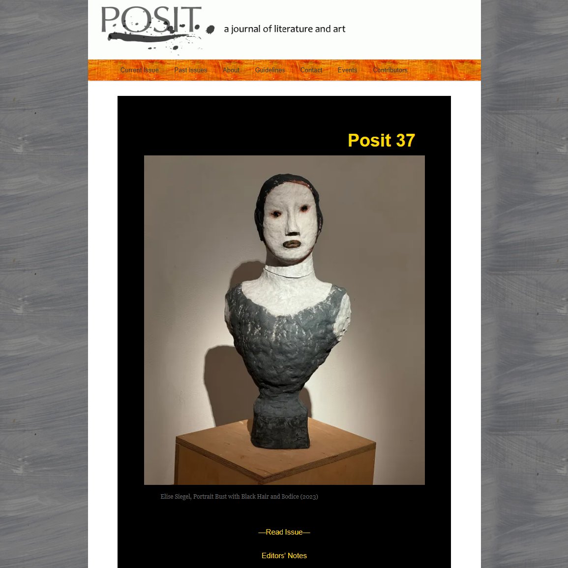 Posit Journal (@positjournal) on Twitter photo It's Posit 37! With <a href="/SharonDolin/">Sharon Dolin</a>, Nancy Bowen, Charles Byrne, Nancy Davidson, Mark DeCarteret, Susanne Dyckman, Jeff Friedman, Doug Hall, Jeffrey Hecker, Karen Holman, Marie de Quatrebarbes/Aiden Farrell, Judith Roitman, Elise Siegel, Alison Stone, G.C. Waldrep, Andrew Zawacki! It's Posit 37! With <a href="/SharonDolin/">Sharon Dolin</a>, Nancy Bowen, Charles Byrne, Nancy Davidson, Mark DeCarteret, Susanne Dyckman, Jeff Friedman, Doug Hall, Jeffrey Hecker, Karen Holman, Marie de Quatrebarbes/Aiden Farrell, Judith Roitman, Elise Siegel, Alison Stone, G.C. Waldrep, Andrew Zawacki!