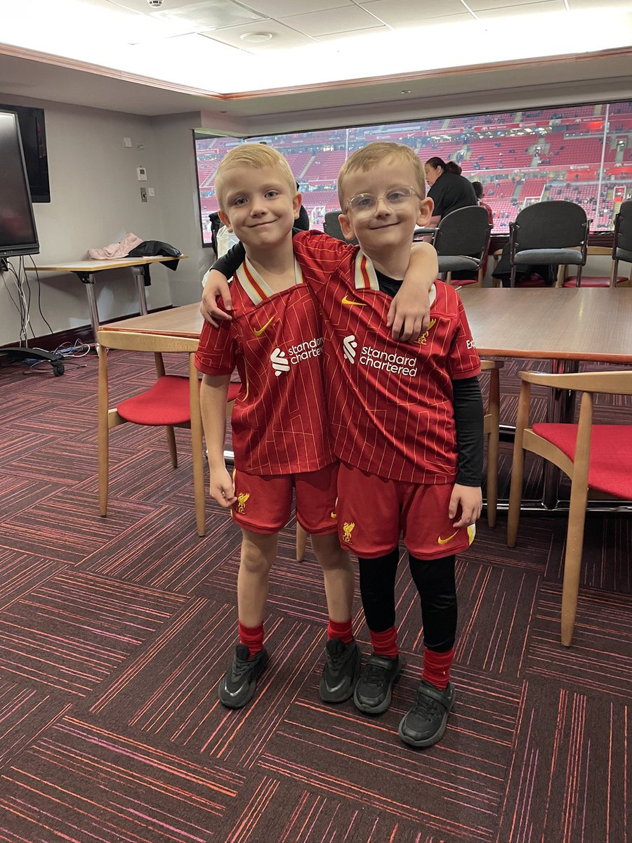 LiverpoolDSA's tweet photo. The sensory room Reds are in the building @LFC for tonight's game. The excitement is real, and this will be noisy! 😂 Up the Sensory Reds ❤️YNWA https://t.co/7Ipl276AzF
