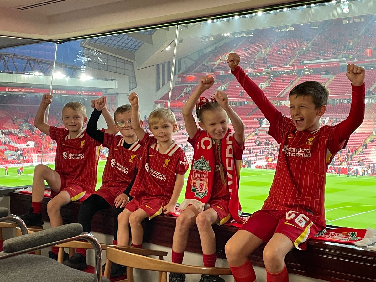 LiverpoolDSA's tweet photo. The sensory room Reds are in the building @LFC for tonight's game. The excitement is real, and this will be noisy! 😂 Up the Sensory Reds ❤️YNWA https://t.co/7Ipl276AzF