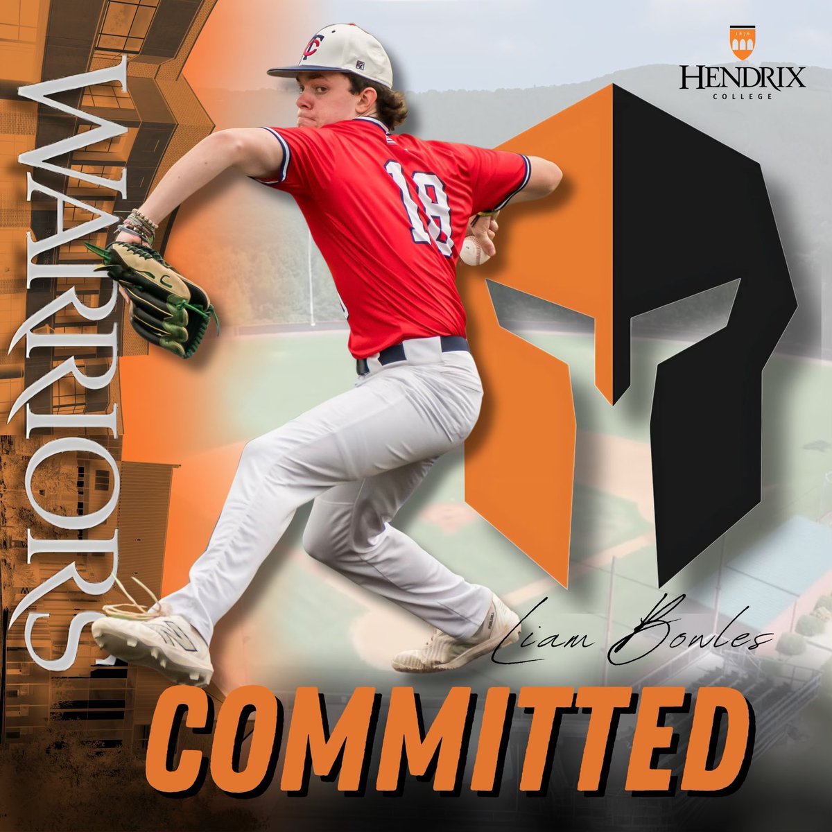 Liam Bowles (@liambowles18) on Twitter photo Exited to announce that I will be continuing my athletic and academic career at Hendrix College!
<a href="/HendrixBaseball/">#RollDrix</a>
<a href="/G_HillBaseball/">Green Hill Baseball</a>
<a href="/Twitty_City/">Twitty City Baseball</a>
<a href="/G_HillAthletics/">Green Hill High School Athletics</a> Exited to announce that I will be continuing my athletic and academic career at Hendrix College!
<a href="/HendrixBaseball/">#RollDrix</a>
<a href="/G_HillBaseball/">Green Hill Baseball</a>
<a href="/Twitty_City/">Twitty City Baseball</a>
<a href="/G_HillAthletics/">Green Hill High School Athletics</a>