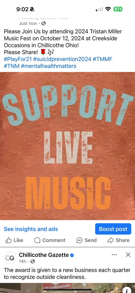 Join us at the Tristan Miller Music Fest on 10/12/24!! Tickets available on eventbrite.com