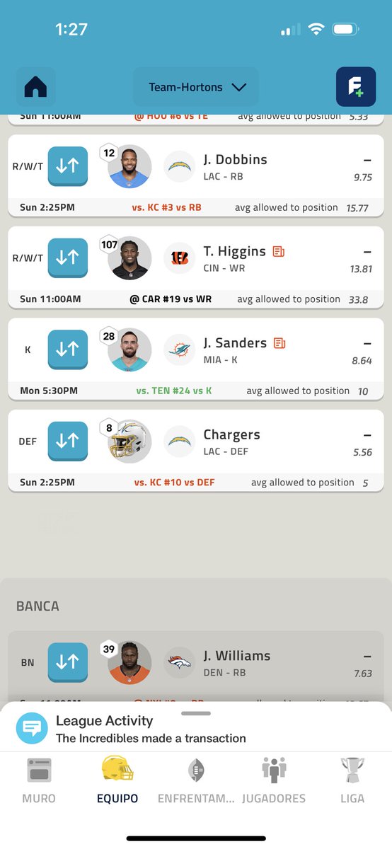 rafa_ra96's tweet photo. @MGutierrezNFL Mau, necesito de tu consejo 🙏🏼
Voy 0-3 con este equipo, ¿qué me recomiendas hacer?  ¿Le tengo paciencia o busco un tarde?
Igual soy el que más PC ha recibido https://t.co/EtzLFSohuQ