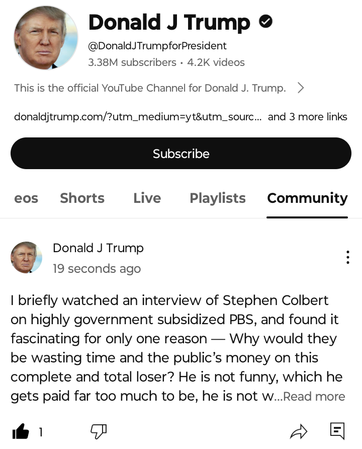 Lzy_Accurate's tweet photo. @realDonaldTrump I get a chance to read this.. Lucky me! Lol! ! :-D https://t.co/AhqlkcEYVh