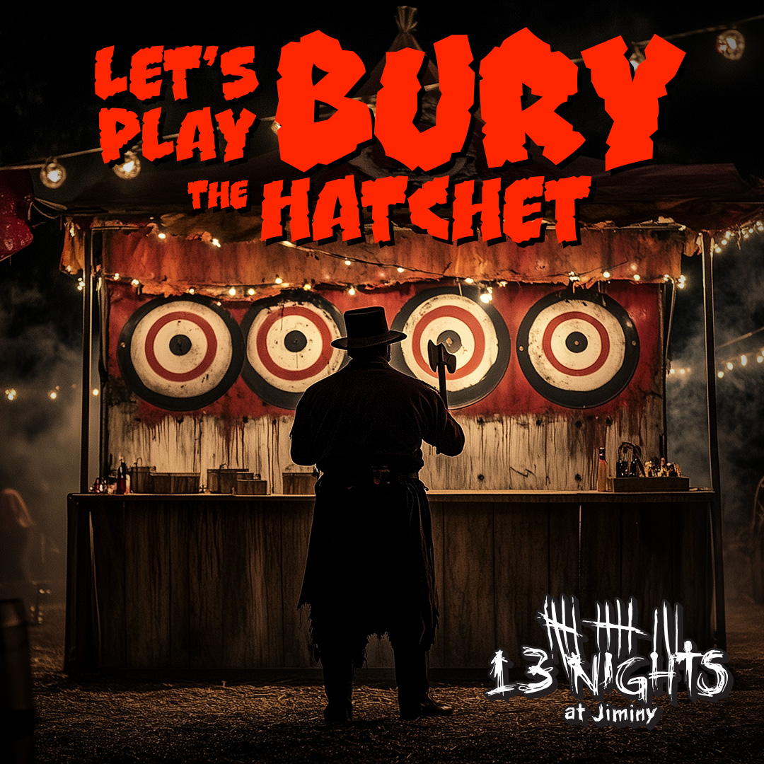 13 Nights kicks off for a new season beginning this Friday, September 27th. Make your plans to join us and purchase your tickets now at jiminypeak.com.

#jiminypeeks #jiminypeak #jiminy #hauntedattraction #haunt