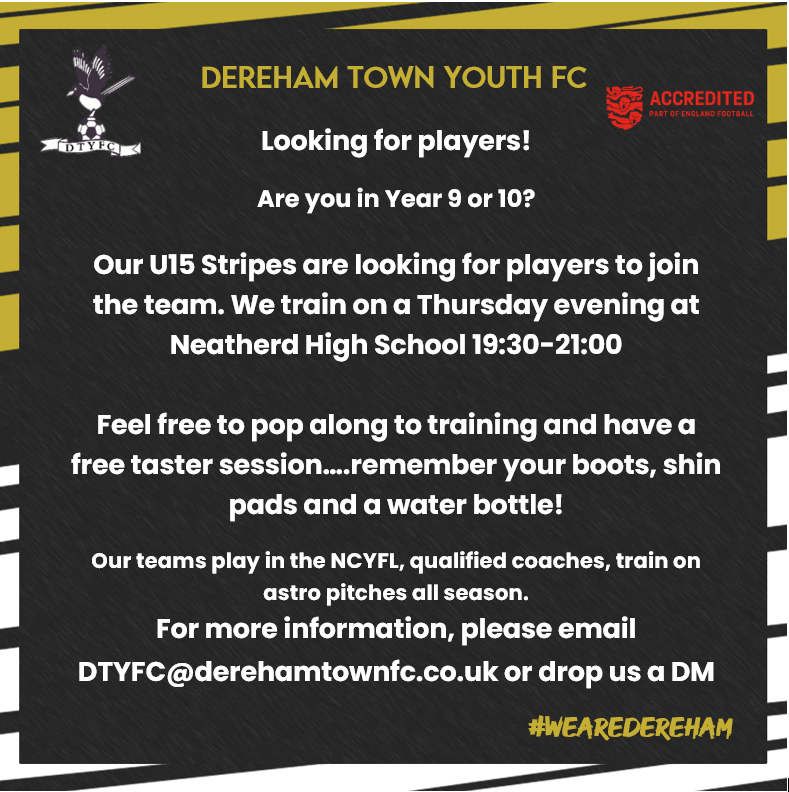 Dereham Town Youth tweet media