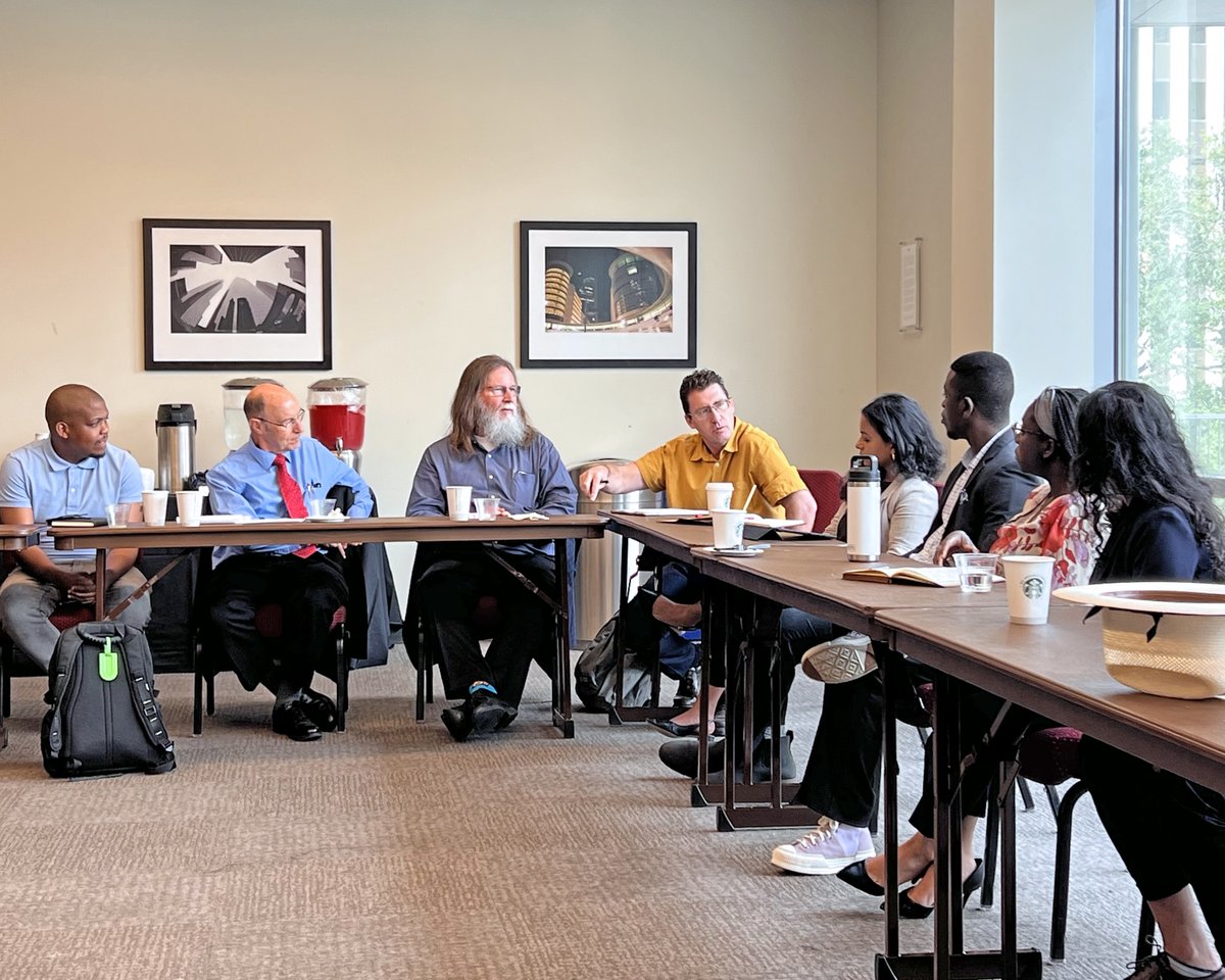 TexasConsortium's tweet image. “We may all come from a different place, but we all have the same problems” - University of Houston President Renu Khator 

A big thank you to everyone who was a part of our day at UH with our Strength in Partnerships South Africa delegation!