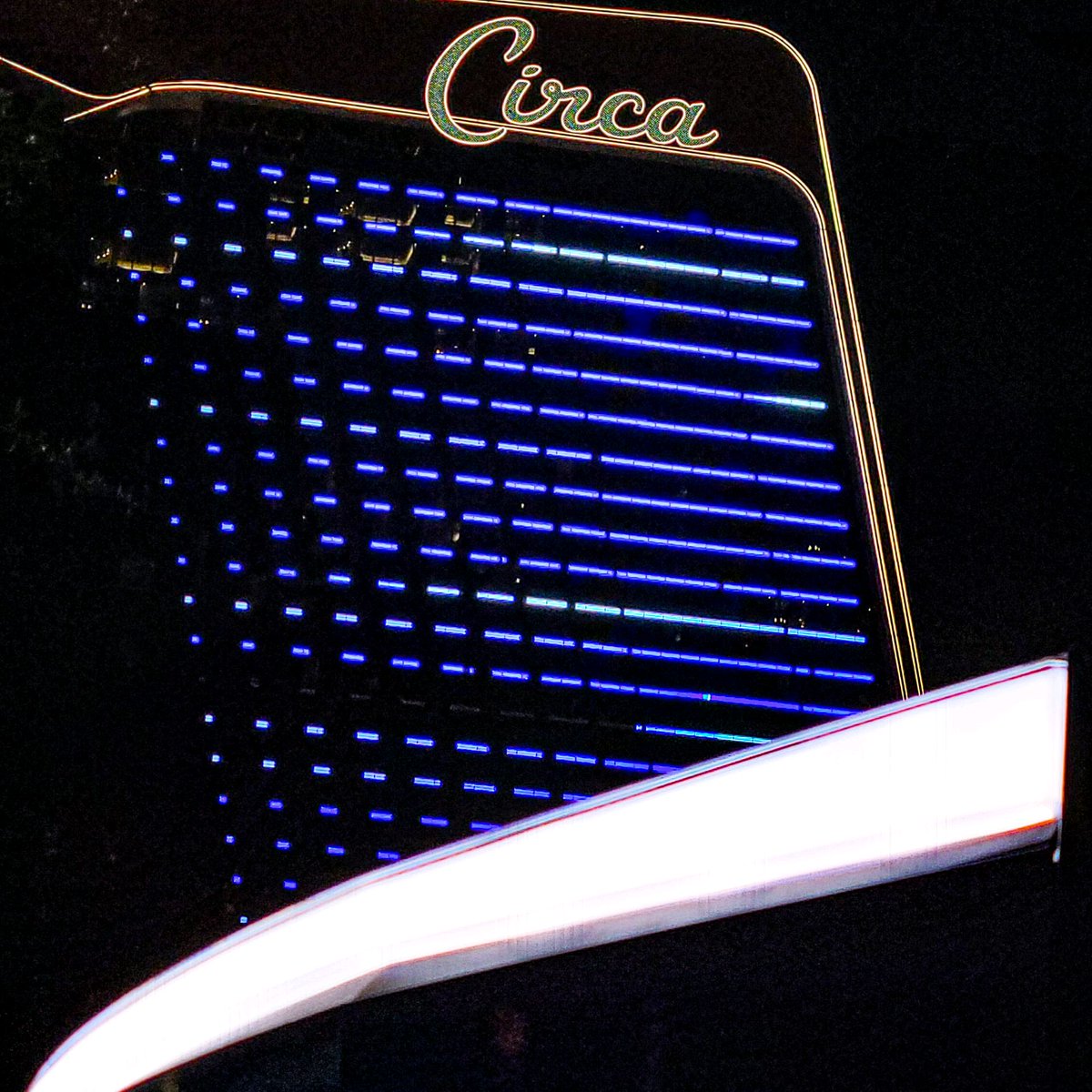 BlueCybertruck's tweet photo. Cruised through Las Vegas in the stunning blue Cybertruck today! Absolutely loved every moment with this beast. 🛻💙 #BlueCybertruck #Circa #Cybertruck #LasVegas #ElectricRoadtrip #DesertDrive #WhatsNext #Tesla https://t.co/YXqooplWlJ