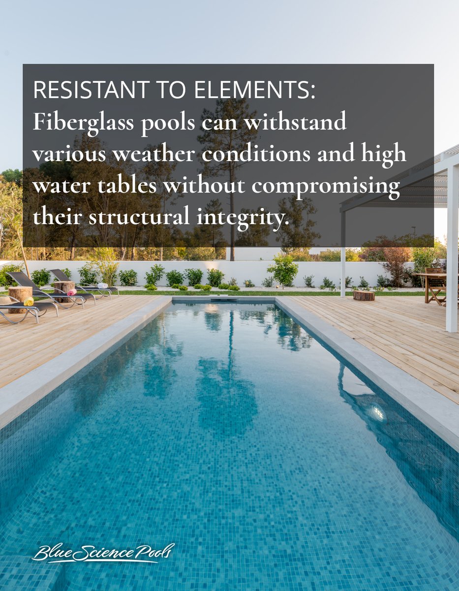 bluescience's tweet image. Invest in a pool that offers lasting beauty and durability. Discover more about our lifetime-guaranteed fiberglass pools today!

#FiberglassPools #Durability #LifetimeWarranty #PoolInvestment #LongLasting #LowMaintenance #StructuralStrength