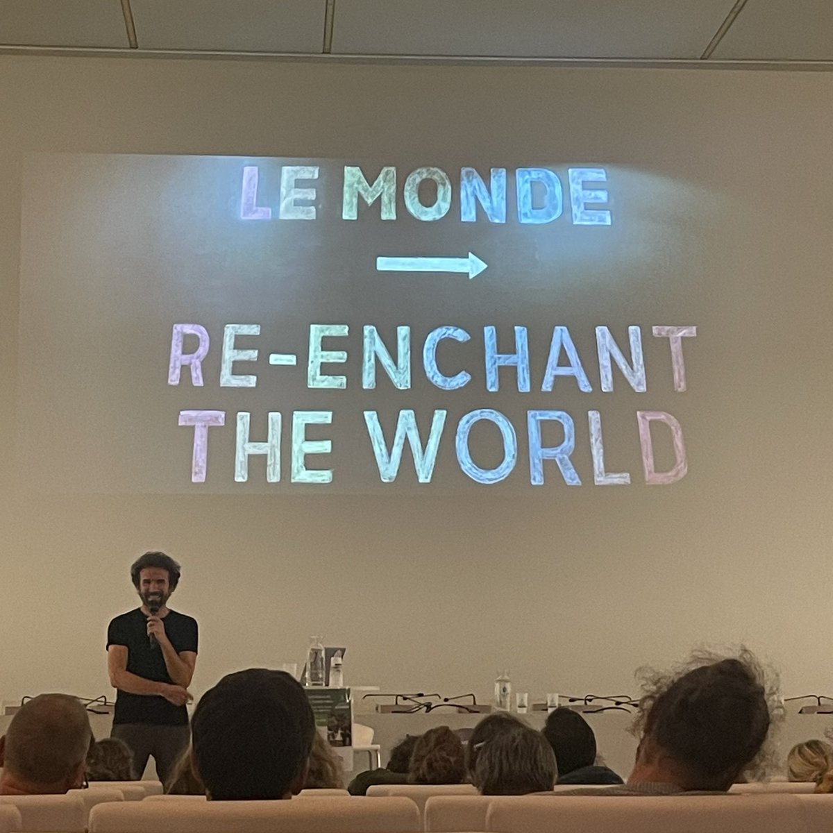 HAPPY MADELEINE (@happymadeleines) on Twitter photo “La crise écologique est une crise de la sensibilité.” Cyril Dion
🫶🏻
Merci <a href="/cyrildion/">cyril dion</a> pour cette conférence à #rouen pour créer de nouveaux récits sensibles et durables qui inspirent et construiront l’avenir ☀️🍀🍀🍀 “La crise écologique est une crise de la sensibilité.” Cyril Dion
🫶🏻
Merci <a href="/cyrildion/">cyril dion</a> pour cette conférence à #rouen pour créer de nouveaux récits sensibles et durables qui inspirent et construiront l’avenir ☀️🍀🍀🍀