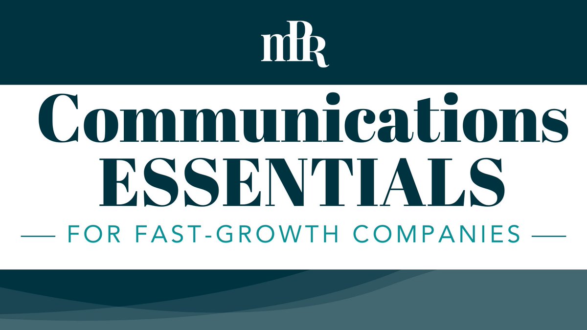 From nailing your messaging and communicating in a crisis to announcing funding, acquisitions and more, our free communications toolkit is a short and sweet guide for fast-growth organizations at all stages: linkedin.com/posts/mpublicr…