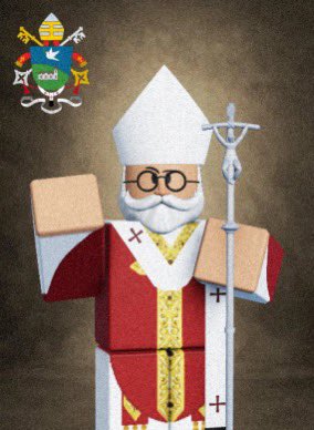 David_Mart18's tweet photo. Today, the Vatican has released the official portrait of:

His Holiness, Pope Vincent I https://t.co/X5KdtI7YM3