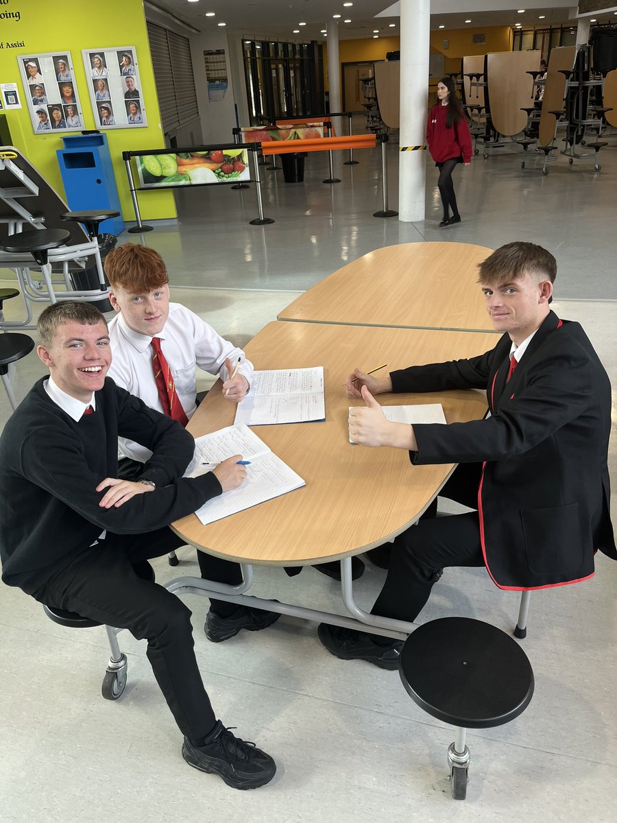 Mr Kennedy’s Higher D&amp;M class spent this afternoon identifying the manufacturing processes used to make the tables in the <a href="/stambrosehigh/">St Ambrose High</a> social area. 

The pupils were able to spot parts made by injection moulding, extrusion and compression moulding 👏