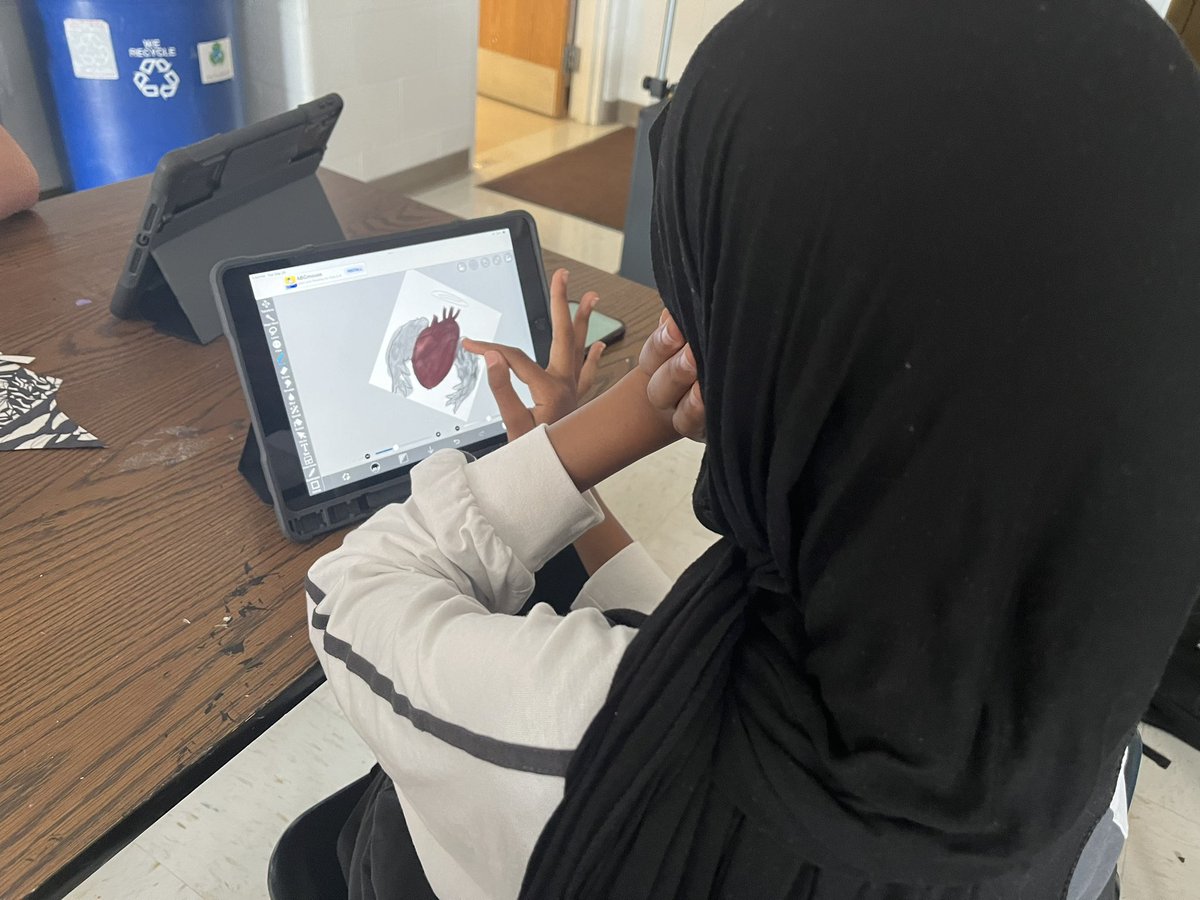 Students are illustrating “Raining cats and dogs”, “Bless your heart” and other things people say. <a href="/HCSD_ILC/">The Innovation Campus</a>