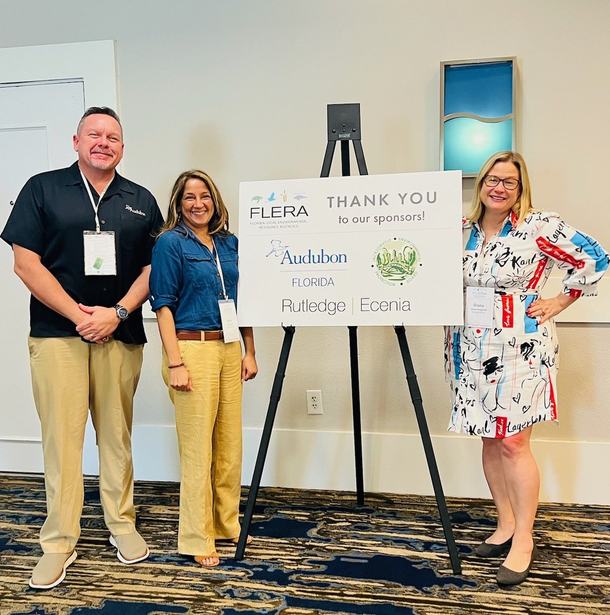 Last week, Audubon staff Beth Alvi and Keith Laakkonen and <a href="/dmferg7/">Diana Ferguson</a> participated in the Florida Local Environmental Resource Agencies conference. Audubon congratulates <a href="/debbie_mayfield/">Debbie Mayfield</a>, Florida State Senate District 17, for being named Legislator of the Year during the event!