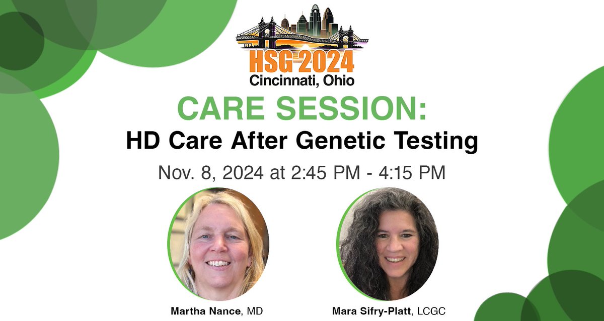 🌟#HSG2024 Session Highlight!🌟
🧠Explore the gap between predictive testing &amp; diagnosis for #HuntingtonsDisease, and how to better support brain health. Discover support programs &amp; research such as ENROLL-HD, Change HD &amp; <a href="/myHDstory/">myHDstory®</a>.

👉 Register: bit.ly/Info-HSG2024