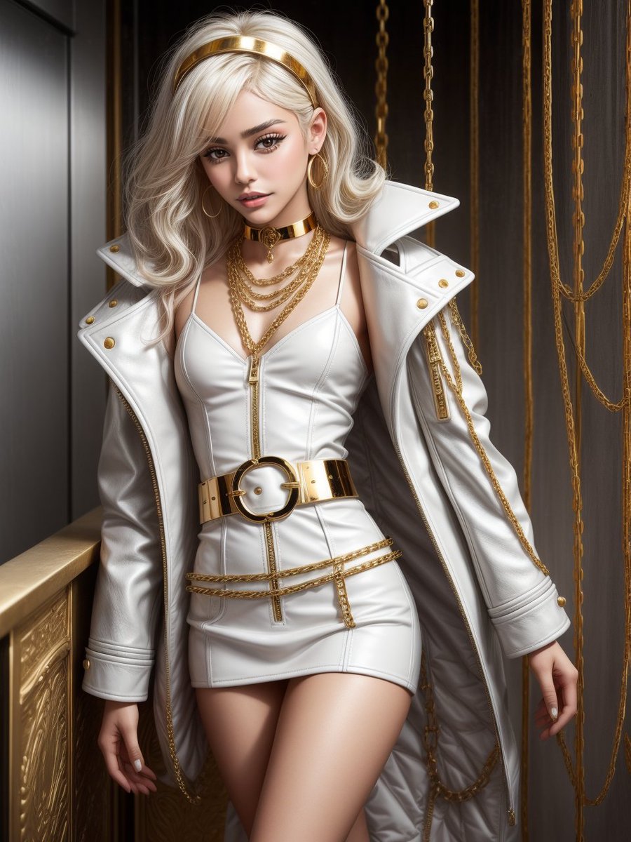 VirtualAIVixens's tweet photo. Bound in white and gold 🤍💛
👇50+ more images of her, including NSFW 👇
https://t.co/vIv86N53zd

#AIgirls18 #aigirlfriend #new #hot #trending #beauty #aigirls #fantasy #AIWomen #DigitalArt #Midjourney #StableDiffusion #VirtualAIVixens #girls #fakegirls #beautifulgirls https://t.co/XsKskaBzt8