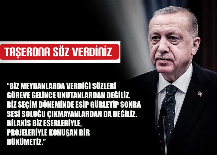 TaşeronaSöz Verdiniz
Kamuda taşeron olmaz