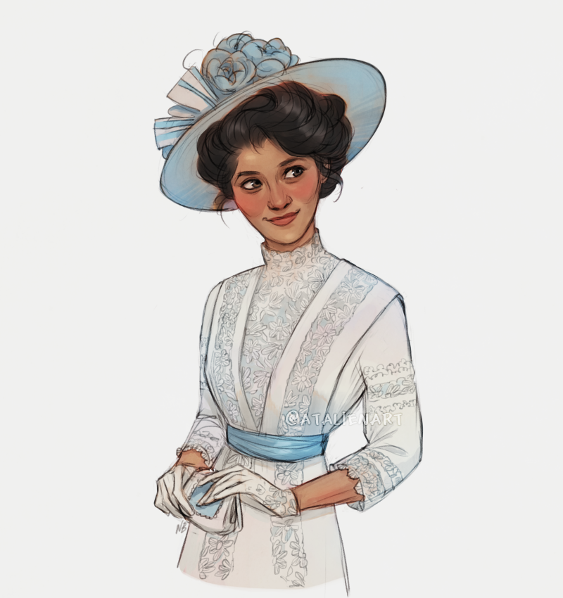 Constance Tyrrell from "Tomb of the Sun King" - this lovely character belongs to Jacquelyn Benson