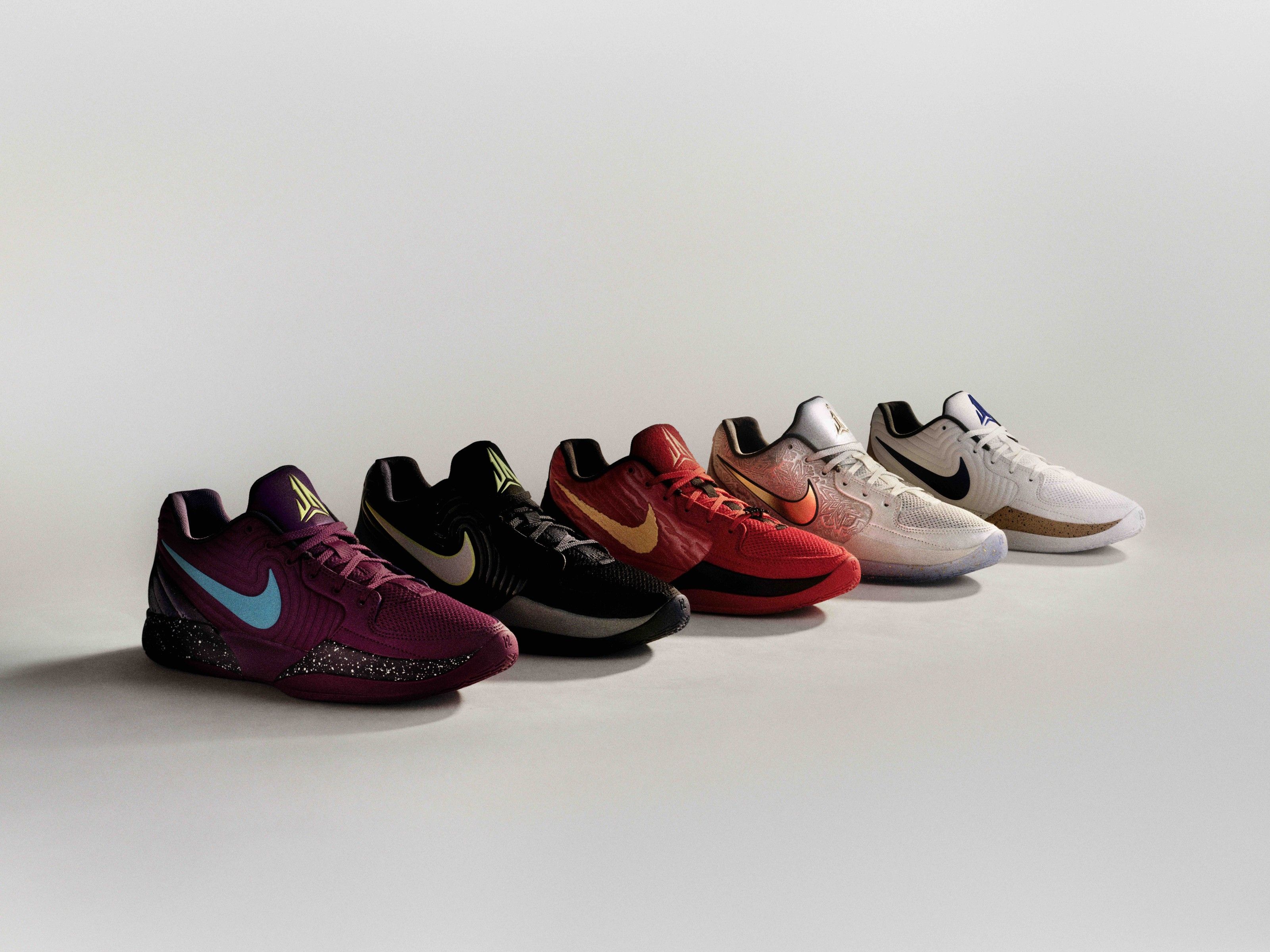 KicksFinder on X COMING SOON Nike JA 2 September 26 SNKRS Select Markets October 8 Global Release https t Fsawhl8nU0 Colorways in order Purple Sky Foundation Nightmare Tree Topper In
