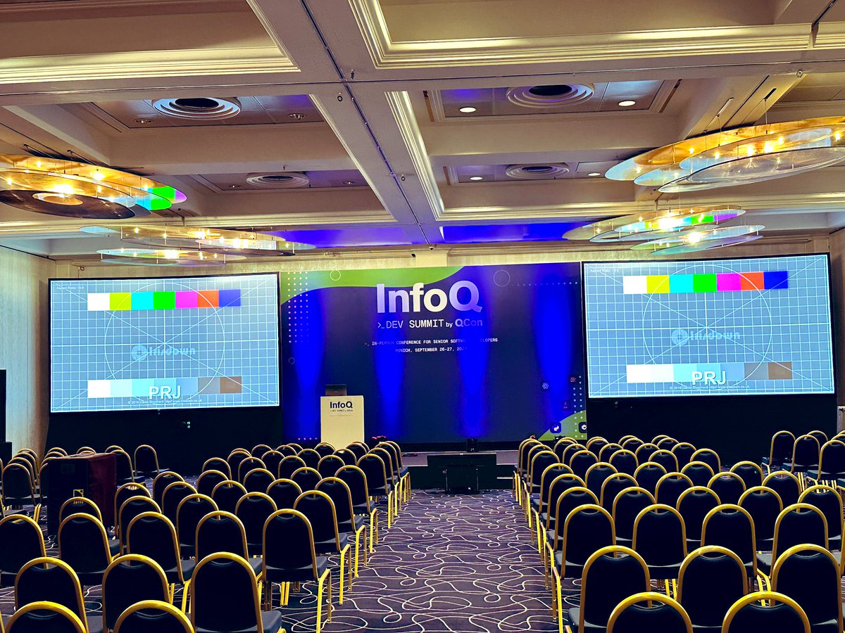 synodinos's tweet image. Only a few hours to go for #InfoQDevSummit Munich 2024 #InfoQ