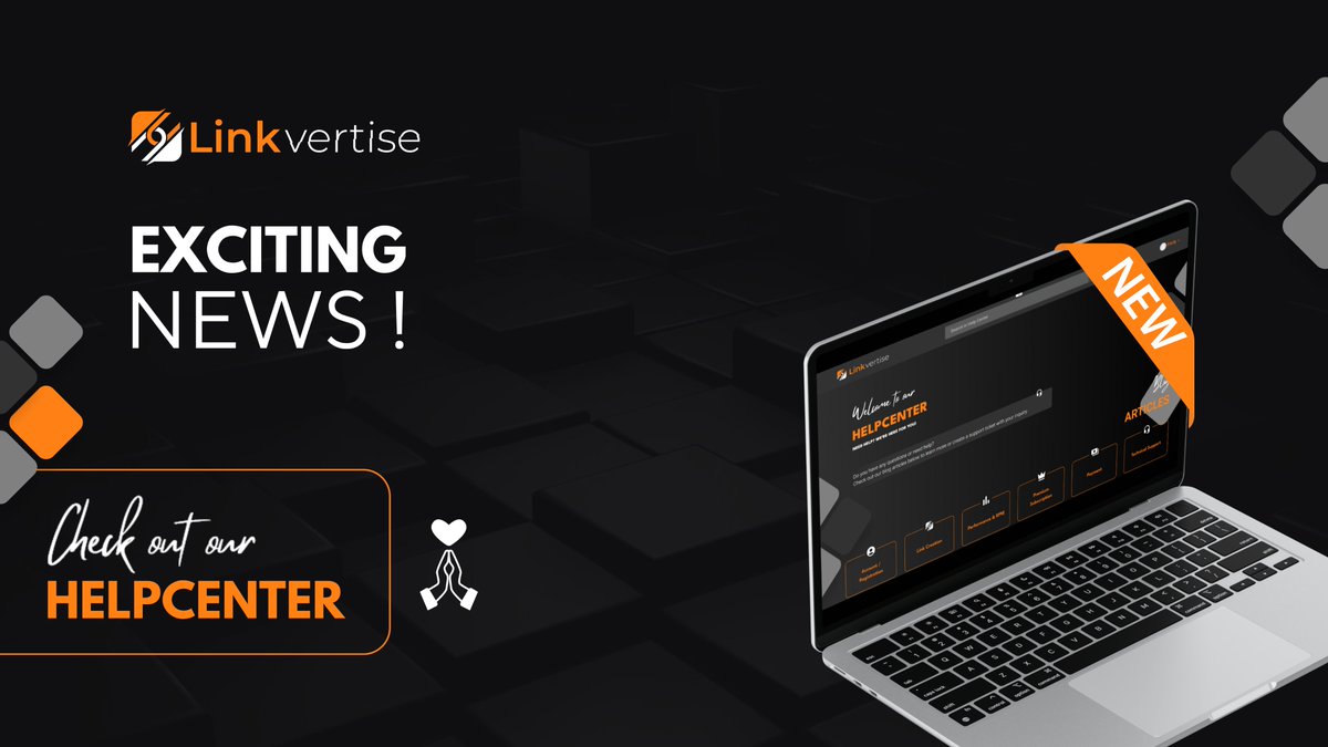 Linkvertise's tweet image. ✨ We just launched our new Helpcenter! ✨

Get instant access to helpful articles, tips, and answers to your most pressing questions. 
Check it out! 

➡️ bit.ly/4gBZ0h8

#helpcenter #support #FAQ