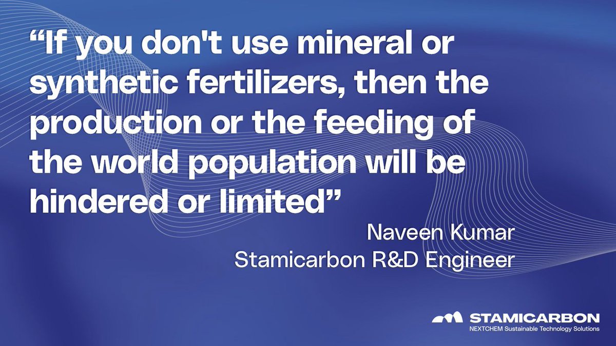 🌍🍃 Ever wondered why #nutrient efficiency varies between countries and why mineral #fertilizers are so important for feeding the world population? 

Dive into the complexities of fertilizer use with Naveen Kumar in the latest episode of our podcast: stamicarbon.com/stamitalks