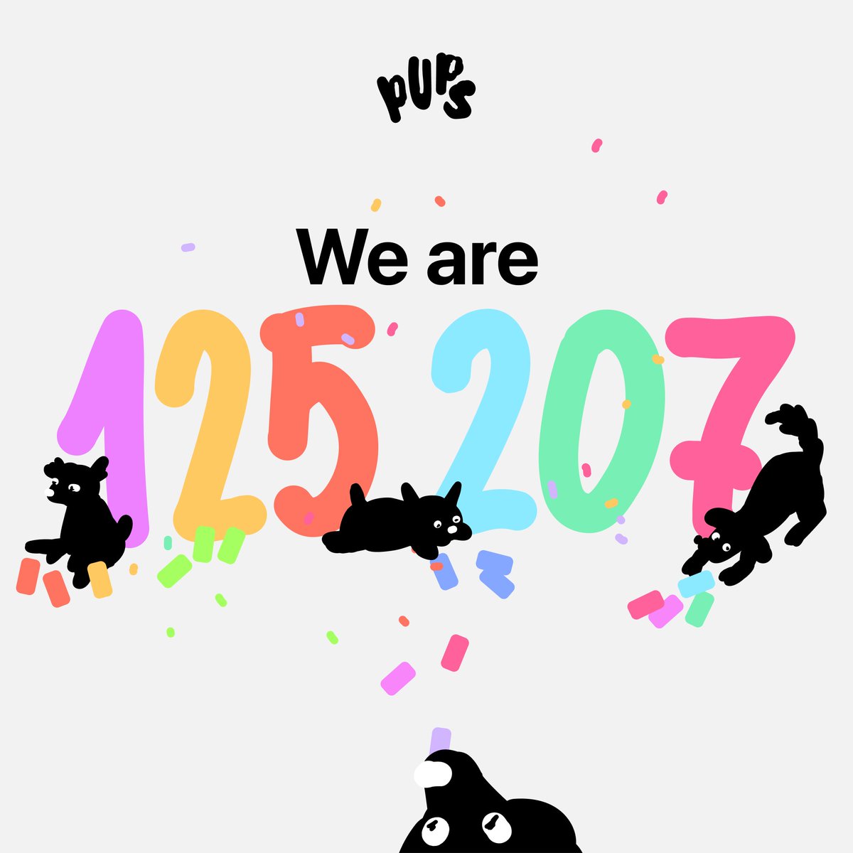 We’re at 125,207 PUPS users!

We’re not about round numbers—every single one of you matters. Thank you for being part of our journey! 💛