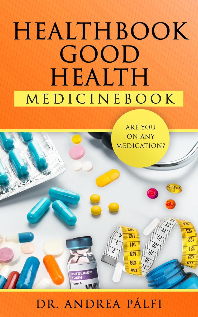AvidReadersCafe's tweet image. "New #ReferenceBook “HealthBook Good Health MedicineBook” by Dr. Andrea Pálfi provides a thorough and informative look at the often-confusing world of medications across a wide range of conditions, treatments, and indications for use."  

amazon.com/HealthBook-HEA……