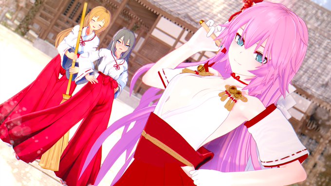 来てくれ!ブイブイ言ってたチョイ悪巫女!!! 