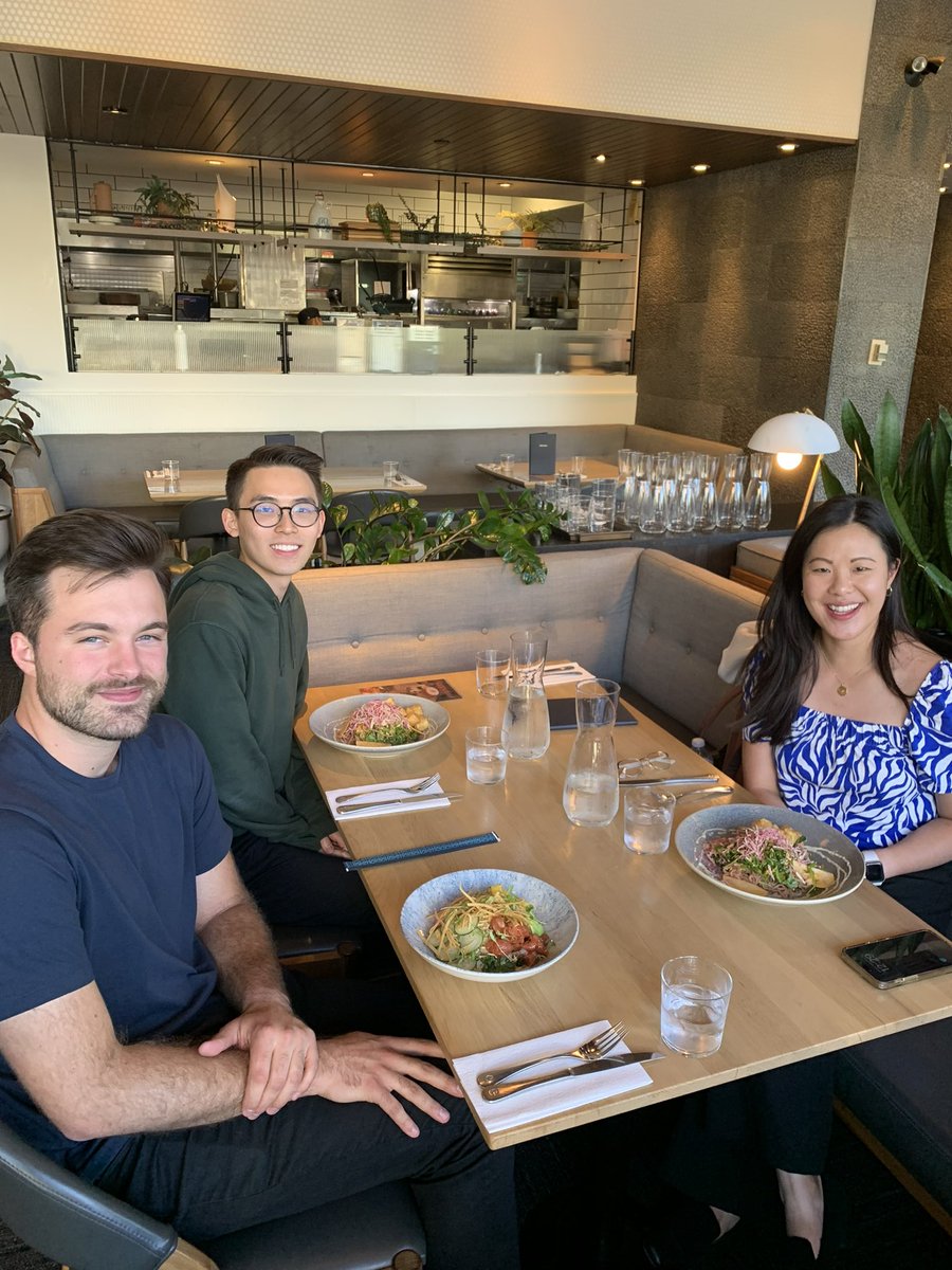 I had a great time visiting <a href="/ualbertachem/">UAlberta Chemistry</a>! Pictured here is lunch with students Dawson and Ernest from <a href="/HallBoronLab/">Hall Research Group at UAlberta</a> and Lundgren labs.