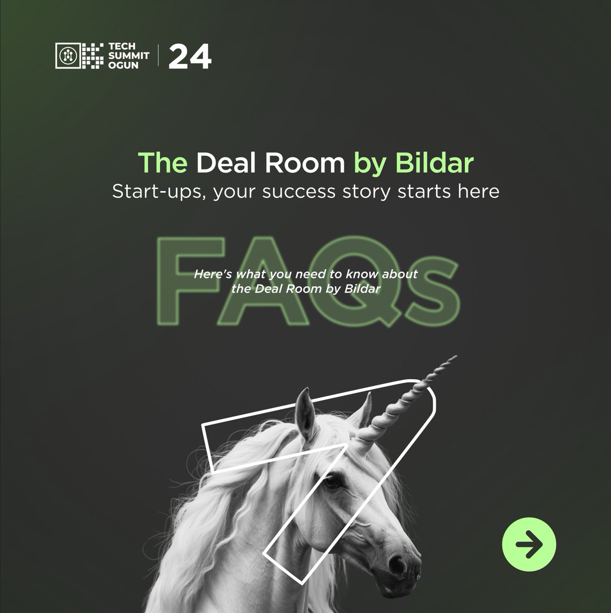 The #DealRoom by <a href="/thebildar/">Bildar</a> is an exclusive event designed to connect seasoned investors with the most promising startups and innovators in Ogun State.

Here's all you need to know about the #DealRoombyBildar, captured in the FAQs below.

#TechSummitOgun #AgeofDisruption