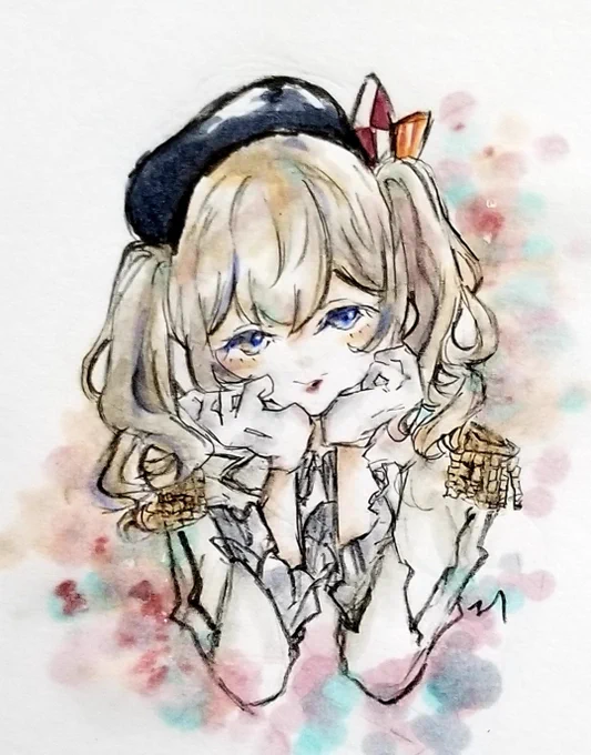 #艦これ版深夜の真剣お絵描き60分一本勝負#艦これ版真剣お絵描き60分一本勝負_20240925 