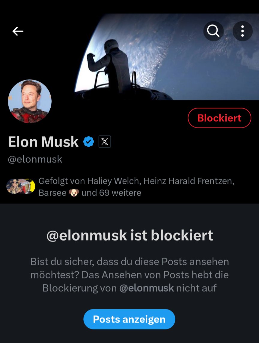 AntonyMcInshire's tweet image. Einfach keinen Bock mehr auf den Content.
(ja, @HawkTuah folge ich noch, falls jemand fragt 😅)
#BlockMusk
