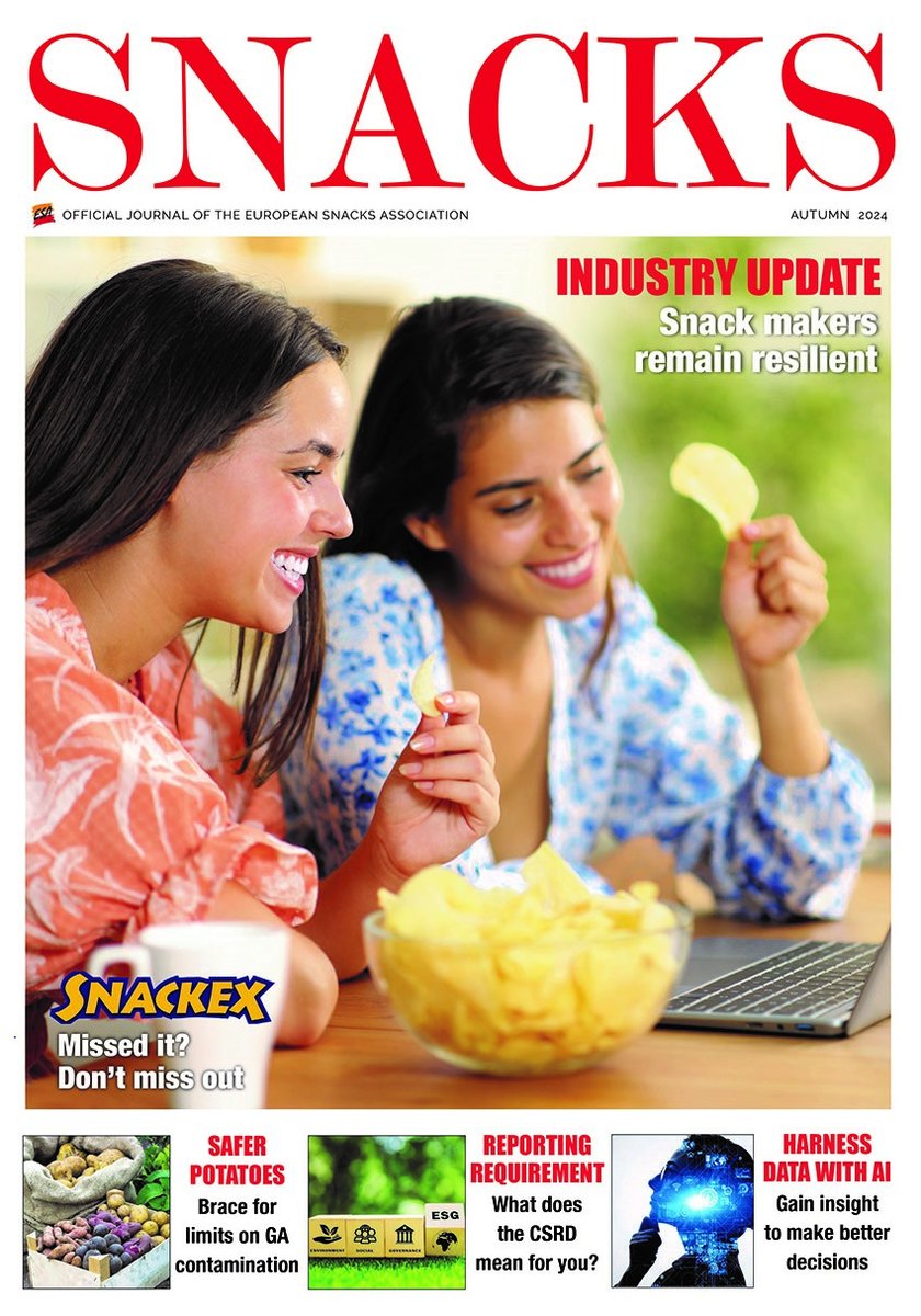 The Autumn edition of the Snacks Magazine, the official ESA journal, is out NOW! 
 
This feature includes a Snackex  2024 report; our yearly  European market snapshot report and many more insighful articles!

👉 Don’t miss it! Read online here: lnkd.in/egH7NkaT