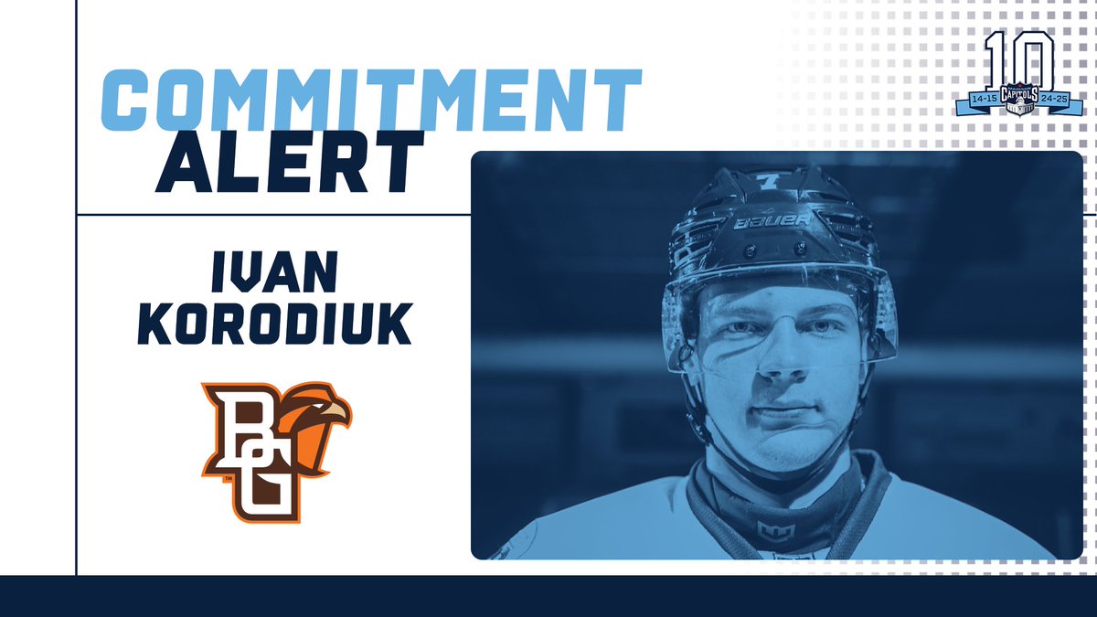 MadCapsHockey's tweet photo. A huge congrats goes out to Caps defensemen Ivan Korodiuk on his commitment to Bowling Green.

#GoCapsGo https://t.co/Lks9ZhF0RE