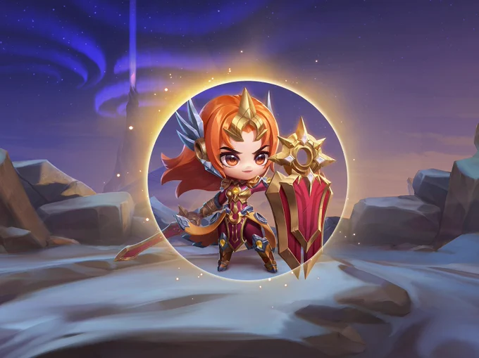 Chibi Leona Splash for Fight for the Golden Spatula 