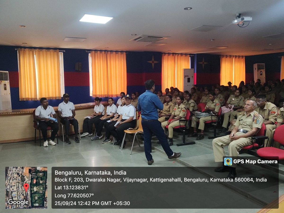 shaurya_trust's tweet photo. Awareness talk by NCB on anti drug abuse and illicit trafficking to ncc cadets at brindavan group of institutions..

#ncb #ncc #nccindia #ncbindia 
#newsupdates #urbannaxals #globalprayers4ssr #rightwingindia #narcotics #indianfeminist #ncbindia #ɴᴄᴄɪɴᴅɪᴀ#ncbkarnatakabangalor https://t.co/kfU2fconpp