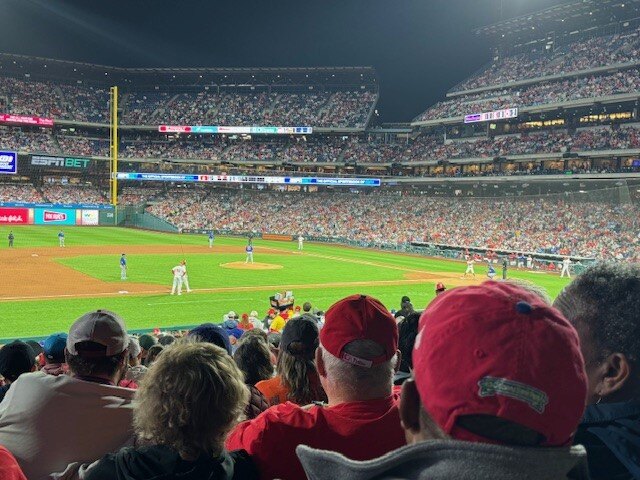 MorefieldComm's tweet photo. We had an amazing night with our clients and partners at Tierpoint. While it wasn't quite the victory we were hoping for, the great company &amp; fun of cheering on our NL East Champs fill us with excitement as we head into Red October! Thank you to all that came out!
#GoPhillies! https://t.co/uJMiQvhKX0