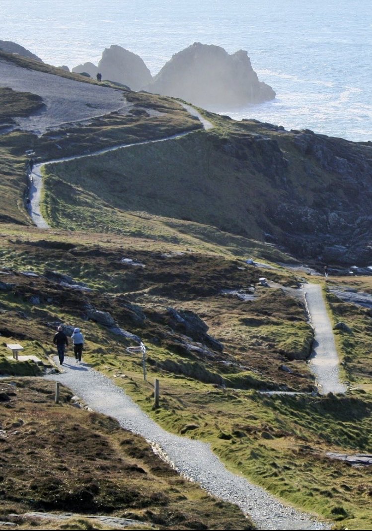 FortCottage's tweet photo. The coastal path. Malin head. Inishowen Co Donegal #LoveDonegal https://t.co/TXnrkm9m1b