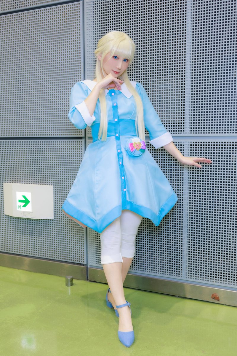 コスプレ】 わんぷり🐱猫屋敷ユキ レイフレでユキの私服してました