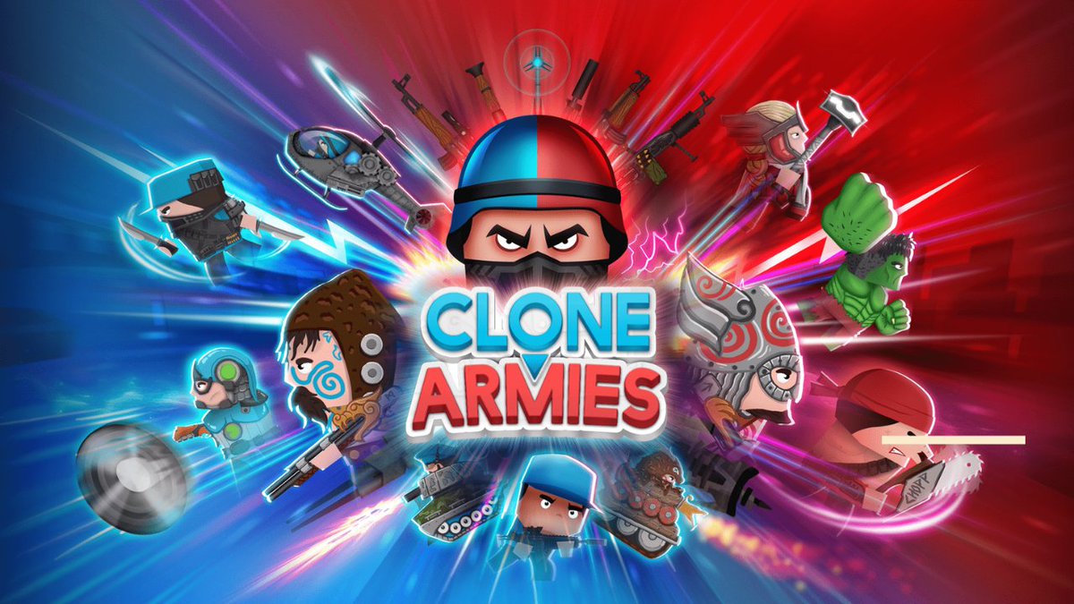 CloneArmies's tweet photo. 🔥 Hey Clone Armies ! Our NEW YouTube video is now LIVE! 🎥 Don’t forget to subscribe to stay updated! 😁

Watch here 👉 https://t.co/3evp1FYFMY #CloneArmies #YouTube #GamingCommunity"
Link To Download App:

Android :
https://t.co/4OuOil48u5

Ios:
https://t.co/kgCIZTdqhJ https://t.co/dTCp81TNwi