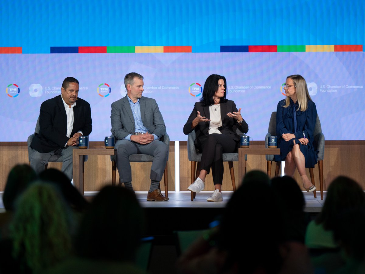 USCCFoundation's tweet photo. Through interactive workshops, roundtables, and main stage sessions, we’re diving deep into #TalentPipelineManagement on Day 2 of the #TPMNetwork Summit. 🌟
Grateful for this collaboration as we work to create meaningful career pathways and close employment gaps. https://t.co/wrLe2BczfP