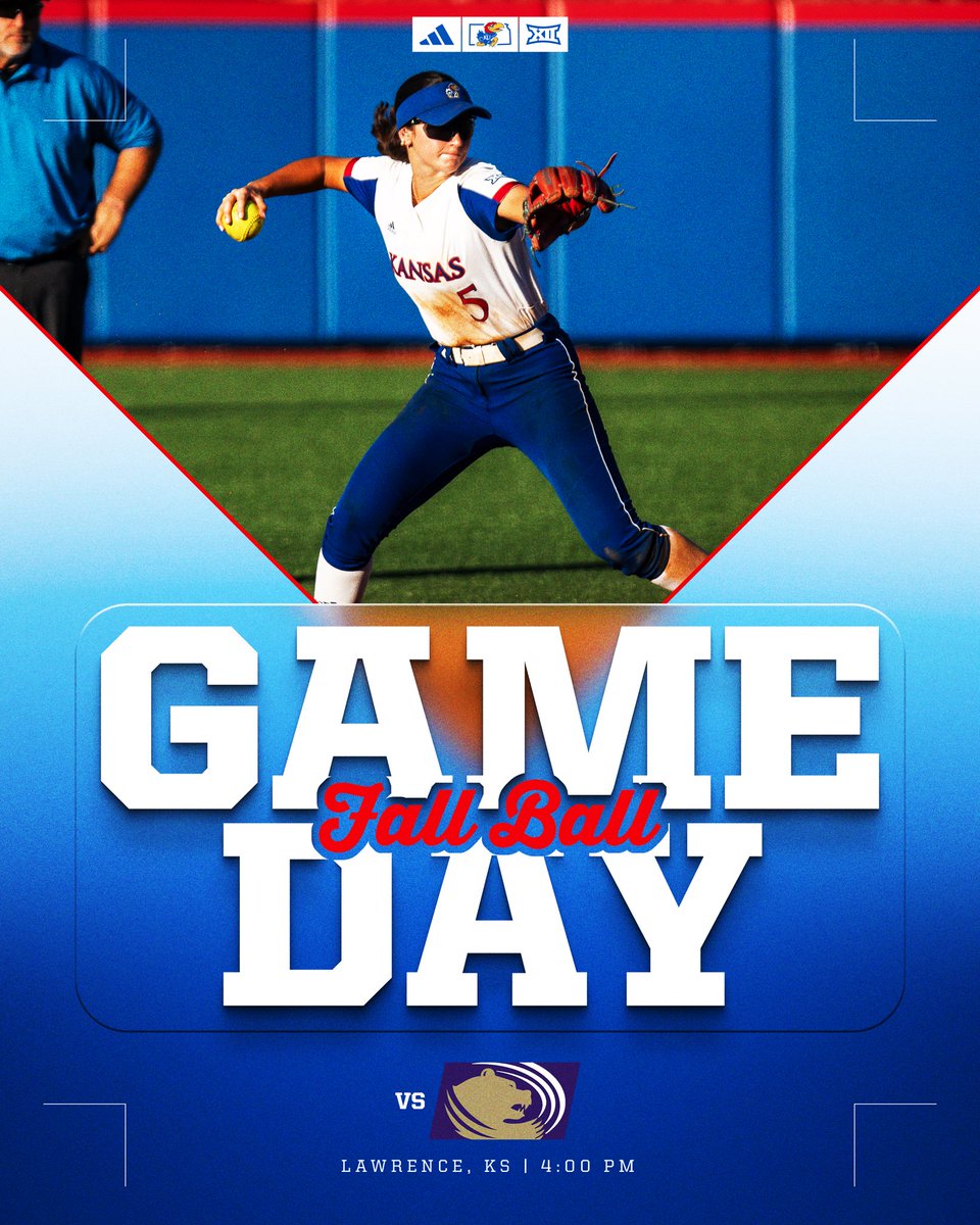 Another fall ball game on deck 👊 

🆚 Butler CC
⏰ 4 p.m. CT  
📍 Arrocha Ballpark 
🎟 → Free Admission 

#RockChalk