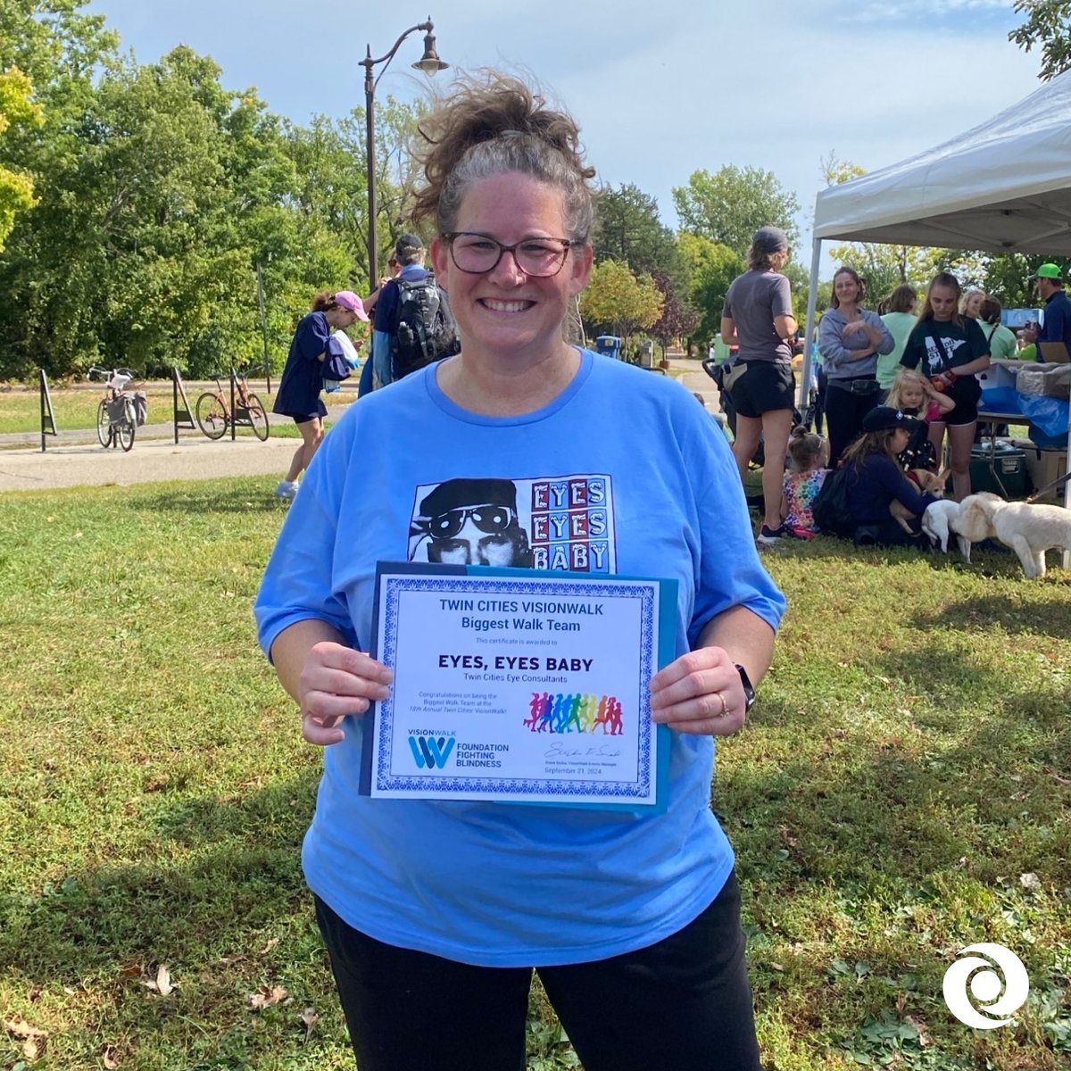 twincitieseye's tweet image. We at TCEC love the communities we live in. On Saturday, we helped raise over $25,000 and had the most participants at the 18th Annual VisionWalk to help fight blindness.  @FightBlindness #VisionWalk #TCEC #FightingBlindness