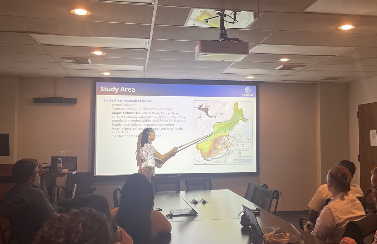 UAH Lab for Applied Science (@uah_las) on Twitter photo 🎉🎉Congratulations to <a href="/UAHuntsville/">University of Alabama in Huntsville (UAH)</a> + <a href="/SERVIRGlobal/">SERVIR Global</a> graduate student Nina Copeland (<a href="/nkc0006/">Nina Copeland</a>) on successfully defending her MS thesis! Her work evaluated the impact of land cover change on 💧dynamics in Belize. Great work Nina!! 🎉🎉Congratulations to <a href="/UAHuntsville/">University of Alabama in Huntsville (UAH)</a> + <a href="/SERVIRGlobal/">SERVIR Global</a> graduate student Nina Copeland (<a href="/nkc0006/">Nina Copeland</a>) on successfully defending her MS thesis! Her work evaluated the impact of land cover change on 💧dynamics in Belize. Great work Nina!!