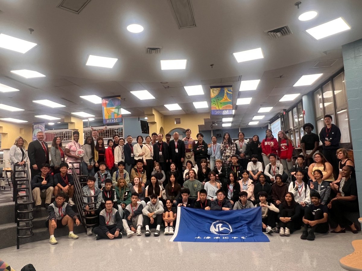 LTPS1's tweet photo. Today, LHS welcomed students &amp; administrators from Shanghai Nanhui High School for a cultural &amp; educational exchange. Chinese students paired with LHS students to attend classes, while principal Dr. Adam gave the visiting administrators a tour of LHS. @dadamltps #LTPSThisIsUs https://t.co/rmKIRF5f4c